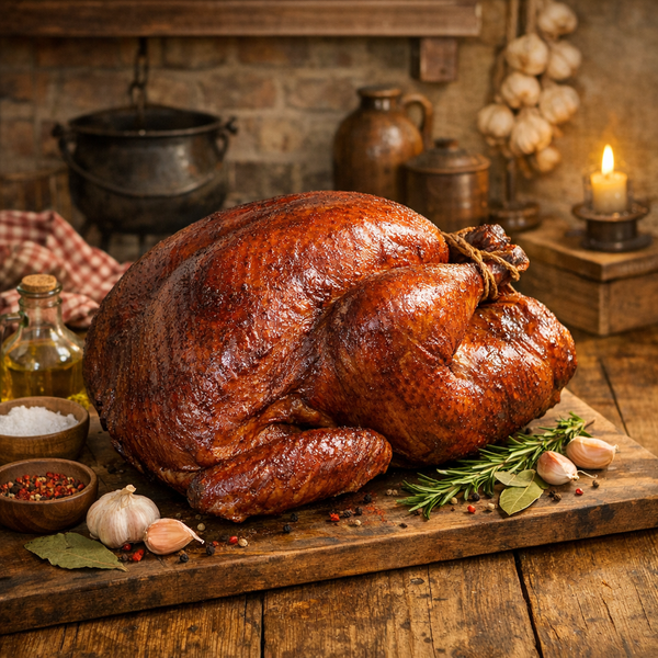 Cured turkey