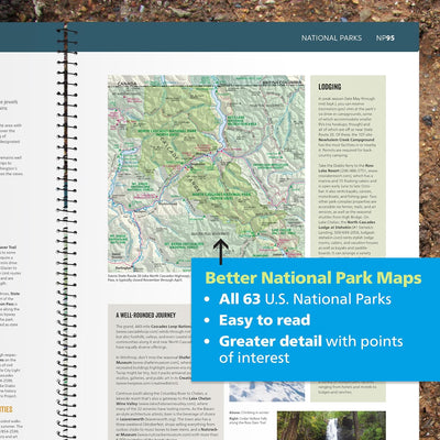 Rand McNally Road Atlas & National Park Guide 2026: United States, Canada, Mexico