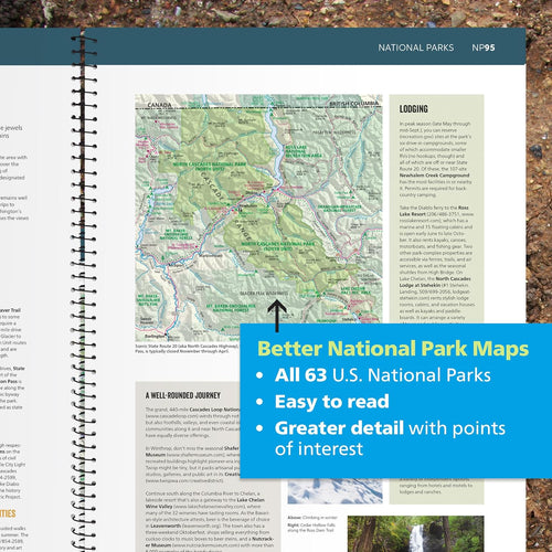 Rand McNally Road Atlas & National Park Guide 2026: United States, Canada, Mexico