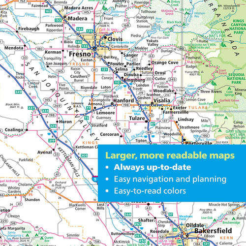 Rand McNally Road Atlas & National Park Guide 2026: United States, Canada, Mexico