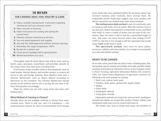 A Guide to Canning, Freezing, Curing & Smoking Meat, Fish & Game — The Classic Revised Edition