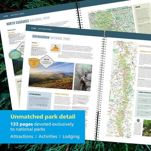 Rand McNally Road Atlas & National Park Guide 2026: United States, Canada, Mexico