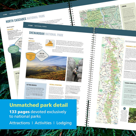 Rand McNally Road Atlas & National Park Guide 2026: United States, Canada, Mexico