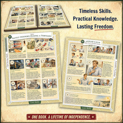 The Lost Skills of Independence — 200 Life-Saving Skills for Home, Family & Emergency Preparedness