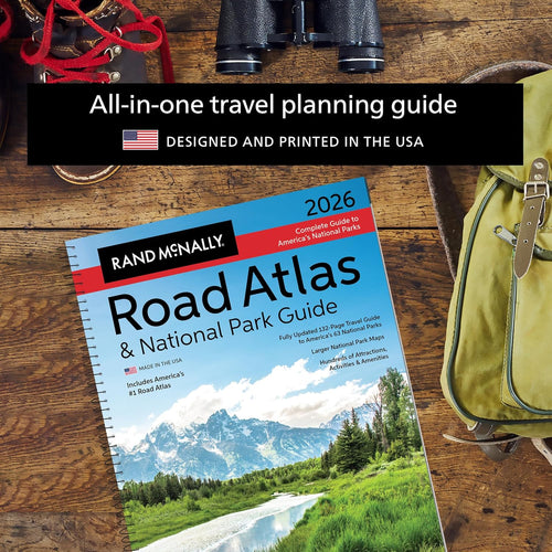 Rand McNally Road Atlas & National Park Guide 2026: United States, Canada, Mexico