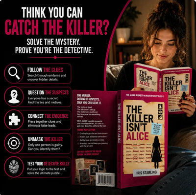 The Killer Isn't Alice: The 46,600 Suspect Murder Mystery Puzzle - Iris Starling - Paperback