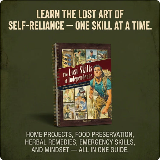 The Lost Skills of Independence — 200 Life-Saving Skills for Home, Family & Emergency Preparedness
