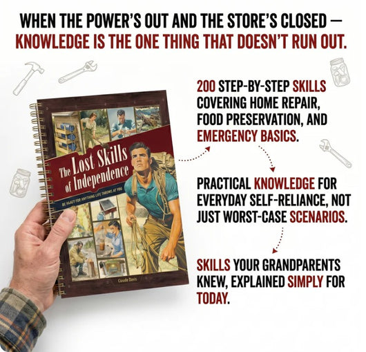 The Lost Skills of Independence — 200 Life-Saving Skills for Home, Family & Emergency Preparedness