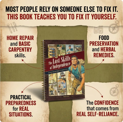 The Lost Skills of Independence — 200 Life-Saving Skills for Home, Family & Emergency Preparedness