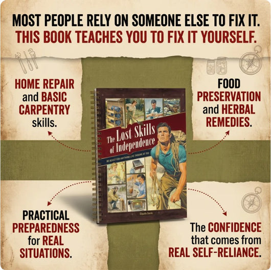 The Lost Skills of Independence — 200 Life-Saving Skills for Home, Family & Emergency Preparedness