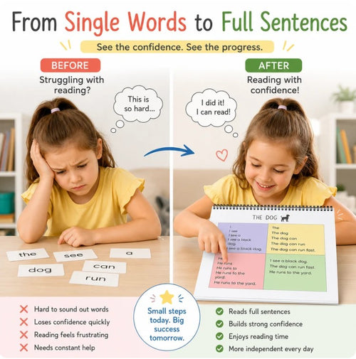 Beginner Reading Ladders: Activity Book for Early Readers