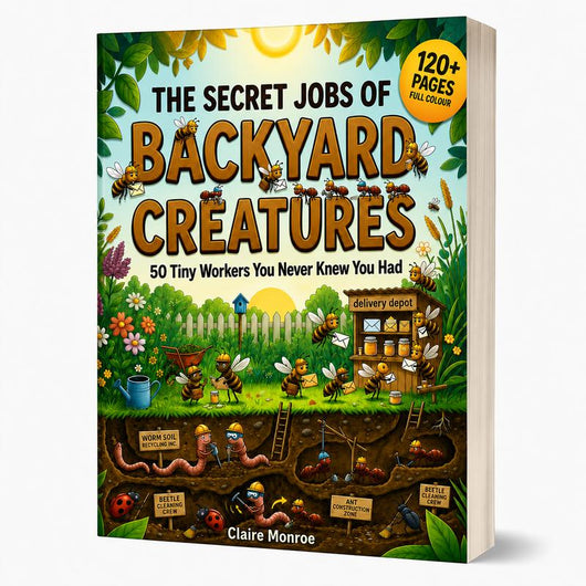 The Secret Jobs of Backyard Creatures — 50 Tiny Workers You Never Knew You Had