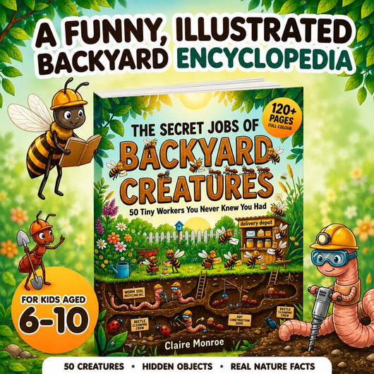 The Secret Jobs of Backyard Creatures — 50 Tiny Workers You Never Knew You Had
