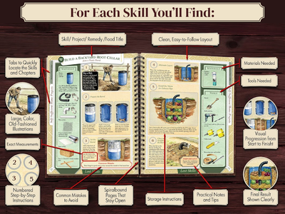 The Lost Skills of Independence — 200 Life-Saving Skills for Home, Family & Emergency Preparedness